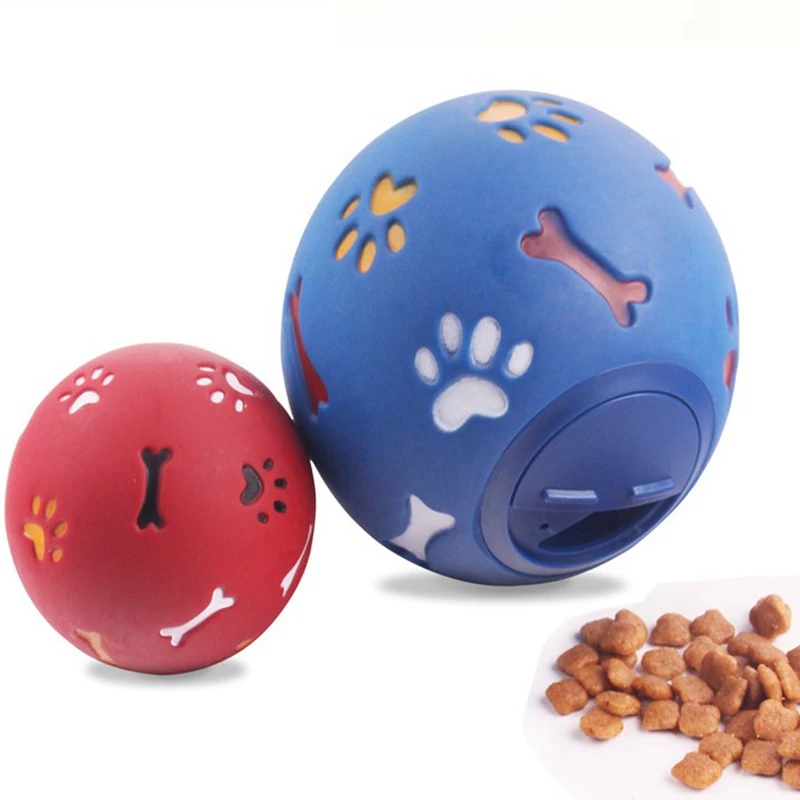 Pets Leaky Feeder Pet Leak Food Containers Toys Color Snacks Skipping