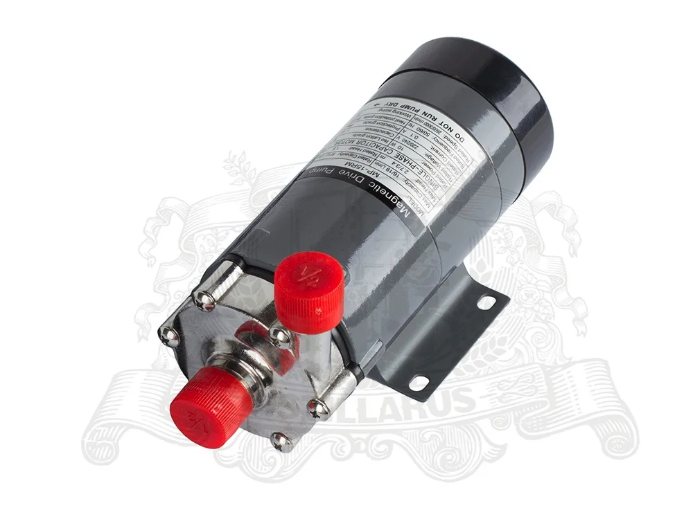 Magnetic Drive Pump MP15 with stainless head 220V (110V ). Heat resistance 120 C. Connection thread 1/2 Magnetic Drive Pump MP15 with stainless head 220V (110V ). Heat resistance 120 C. Connection thread 1/2