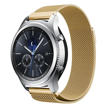 

FOHUAS stainless steeel Watchband for Samsung gear s3 milanese wrist Smart Watch Band Link Strap Bracelet Links Watchband