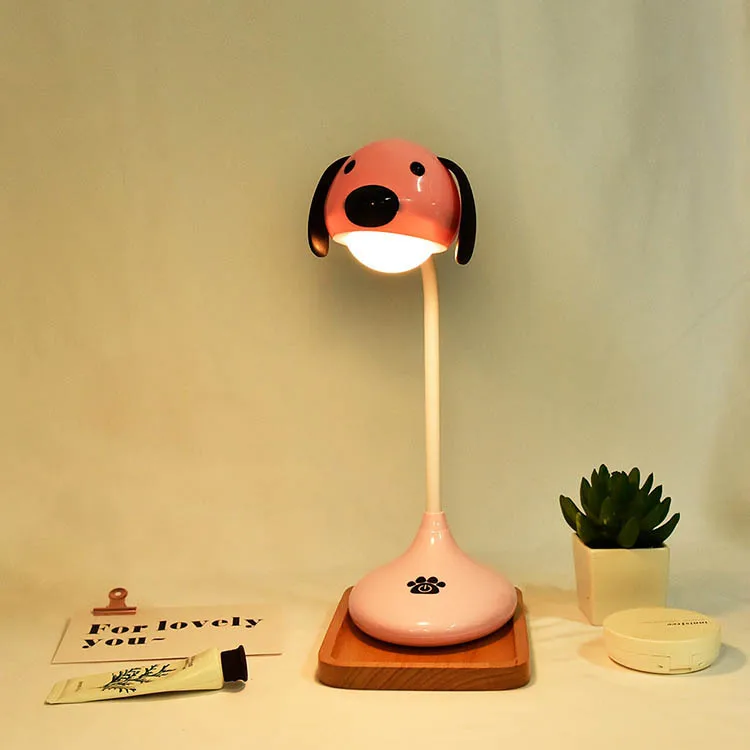 Милый мультфильм LED Настольная лампа творческие подарки дети ночники офис