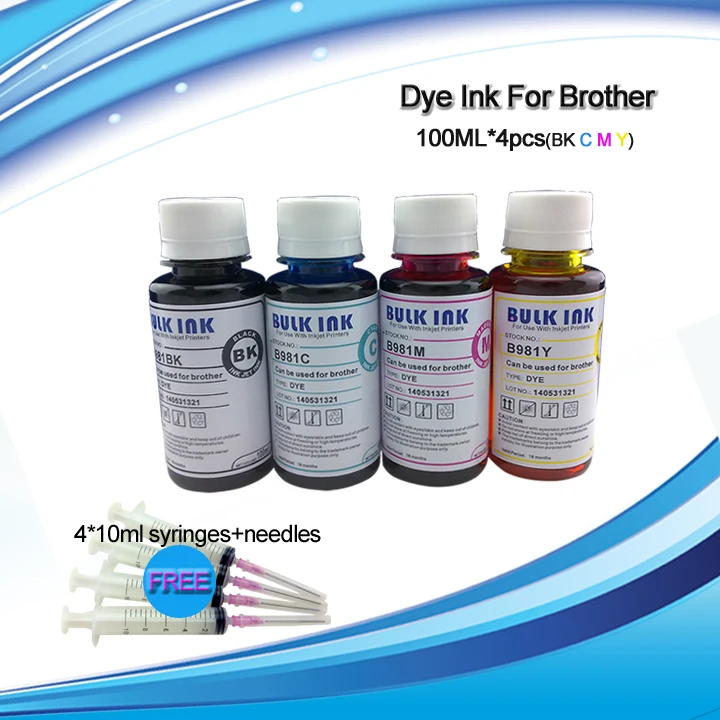 

XIMO High Quality Dye ink for Brother Bulk system or Refill Cartridges