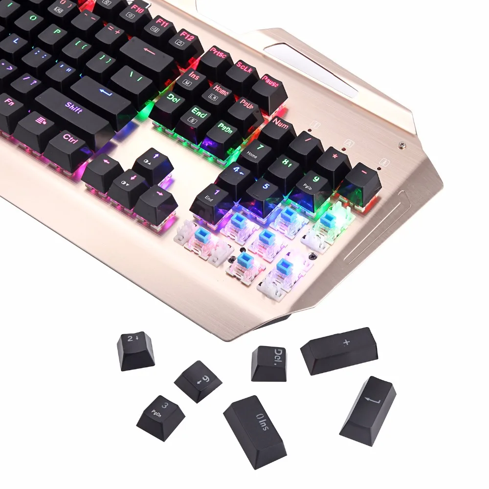2. mechanicla gamer keyboard led