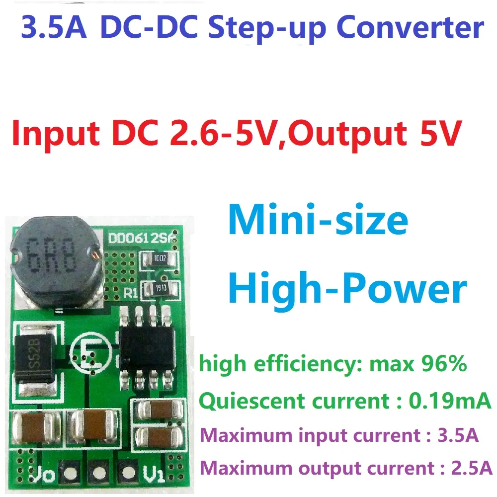 3.5A DC-DC 3V 3 V 7 4 2 до 5V повышающий преобразователь регулирование напряжения мощности