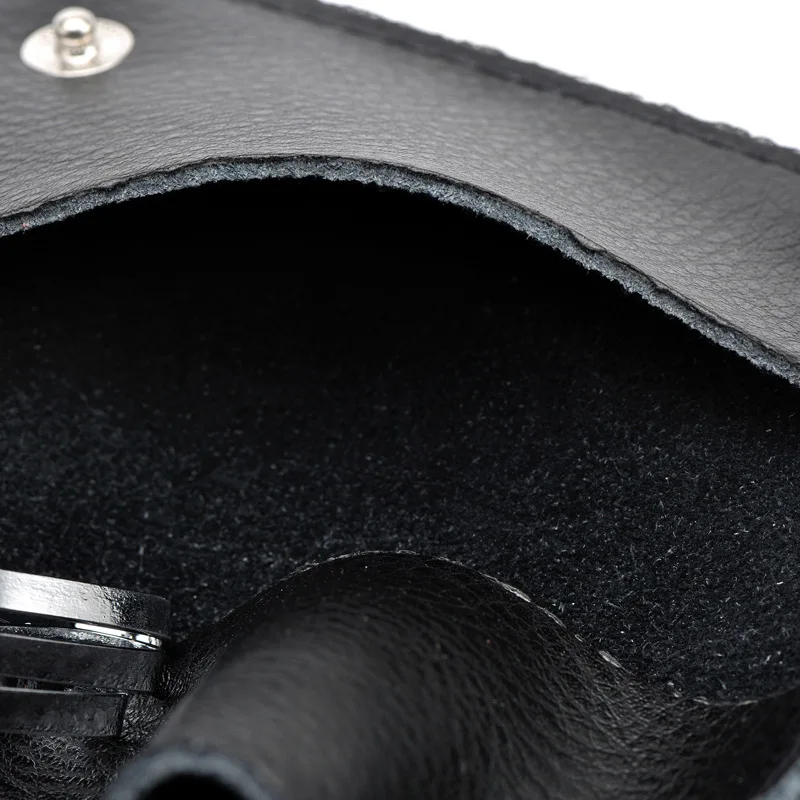 Новая натуральная телячья кожа ключ бумажник держатель для карт Бизнес Органайзер брелок для ключей кошельки Для мужчин Для женщин карман пакет сумка для автомобильных ключей