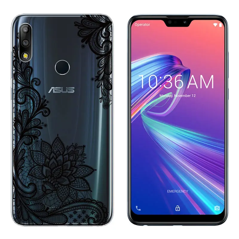 Case for Asus ZB631KL Zenfone Max Pro M2 Silicone ZB633KL Zenfone Max M2 Cover Transparent ZB 631KL Soft TPU ZB633 KL Fundas  (1)
