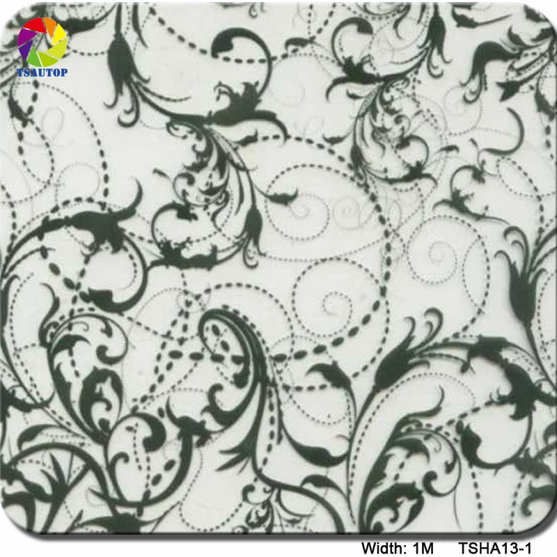 TSHA13-1(1M) Flower Hydrographic Film
