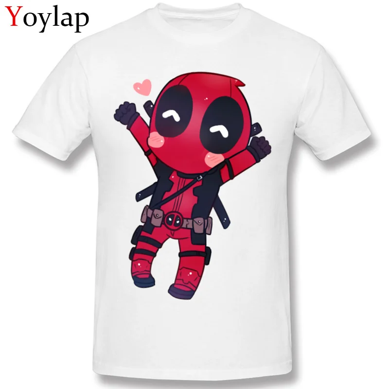 

O Neck Mens Deadpool T Shirt Autumn Normal Tops T Shirt Short Sleeve Plain Cotton Fabric Normal Tee Shirt Top Quality