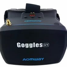 Aomway VR Goggles V1 монитор виртуальной реальности 5,8G 40CH 800X480 5 дюймов FPV 3D видео очки гарнитура для камеры Дрон