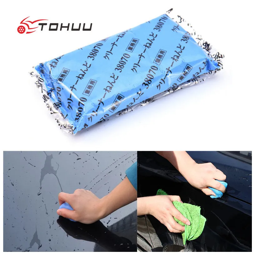 Magic Blue Clay Car Motorcycle Washer Bar Auto Detailing Magic Clay bar Cleaner Car Tools font