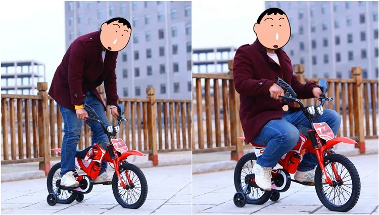 Excellent 16" Mountain Bikes for Child Motorcycle Vocalization Kids Bike Toy Bar  Bicicleta Infantil 4 colors Buggiest Mdash Pedal Child 40