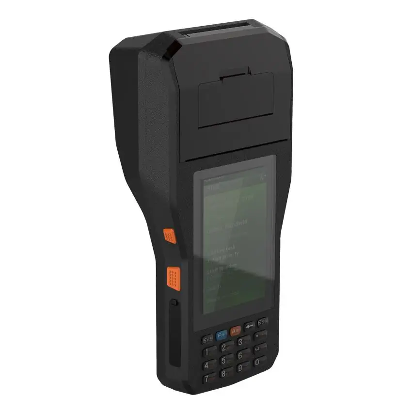 6.0 os 80 Impressora de Etiquetas com 1d Android Milímetros Barcode Scanner Leitor Rfid 4g Comunicação - 2d 7 Android 6.0 os 80 milímetros impressora de
