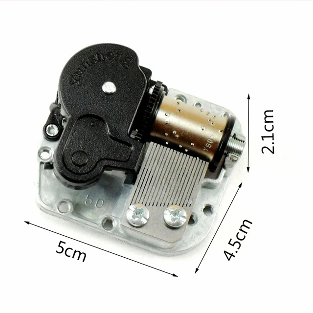 T Yunsheng Music Box Movement DIY Play Set 18 Tones Best Mechanical