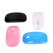 Мини 2,4 ГГц игровая беспроводная мышь с usb-радиоприемник колесо оптическая мышка компьютерная аксессуары