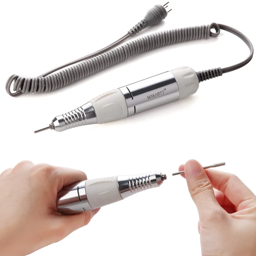Makartt 30000RPM Up200 Nail Drill Handpiece 3 Pins Professional E File