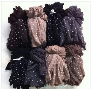 

10 Pcs/lot No Box New Small Dot Round Wavelet Dot Shaped Thin Girl Women Female Lady Popular Fashion Transparent Sexy Cute Socks