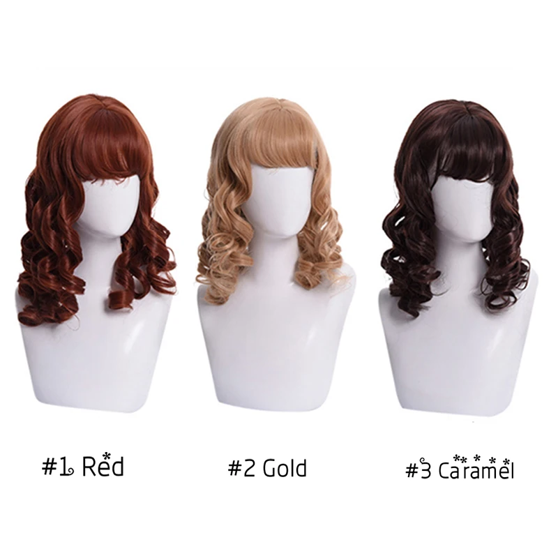 

Women Lolita Wig Kawaii Cosplay Wig Heat Resistant Synthetic Wig Halloween Carnival Party Cosplay Hair Wigs