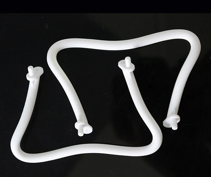 1 Set Skid Landing Gear Sparepart for JJRC H8C F183 Camera RC Quadcopter FPV Drone White