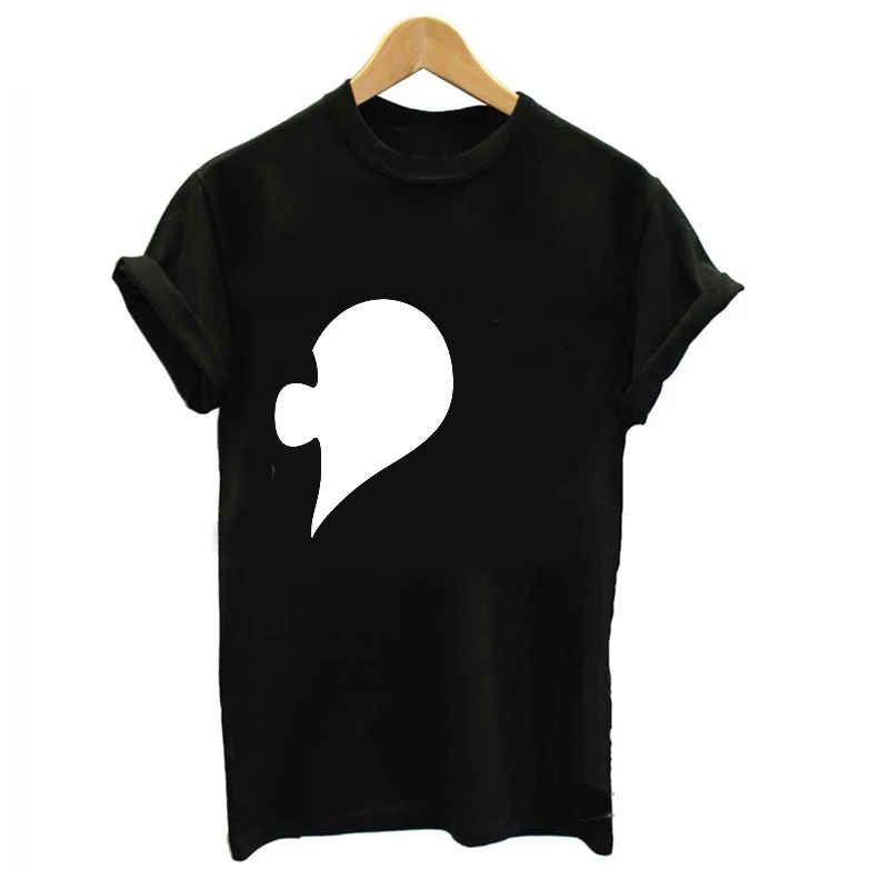 Fashion Brand 100% Cotton Couple T Shirt for Lover Funny Graphic Printed Summer Tee Shirt Streetwear 2019 Couple Clothes Fashion Brand 100% Cotton Couple T Shirt for Lover Funny Graphic Printed Summer Tee Shirt Streetwear 2019 Couple Clothes