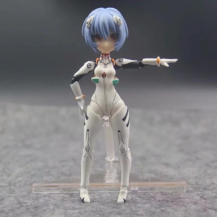 Nendoroid японского аниме ПВХ комплекты для гаража Evangelion F011 Аска Лэнгли Сорю F010 Ayanami Rei подвижные Ver ПВХ Модель