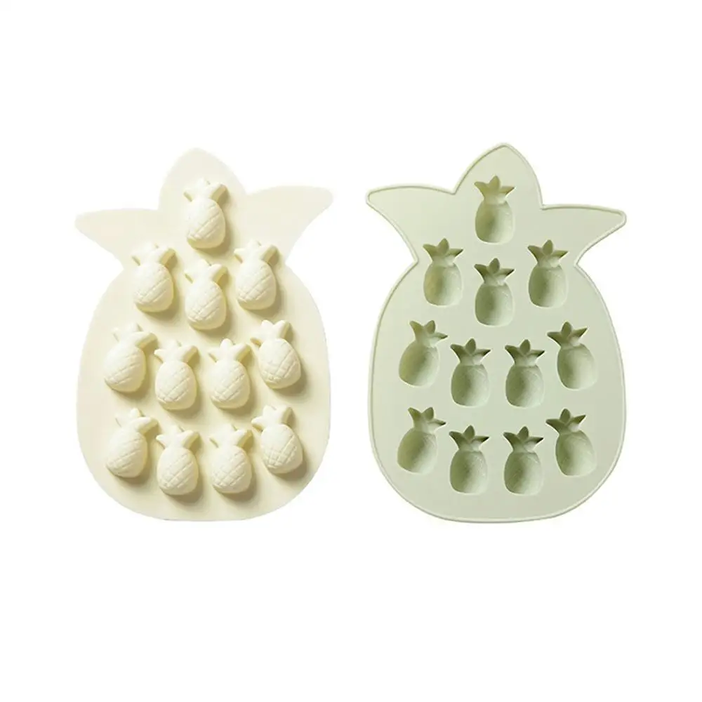 Silicone Pineapple Ice Cube Kitchen Baking Mold Sugar Craft Fondant Cake Tool Chocolate Mold Cake Decoration Mold FD