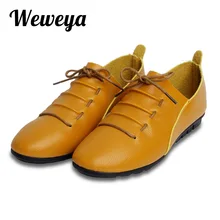 Weweya/ г.; женская обувь из искусственной кожи; мокасины; Лоферы для мам; мягкая повседневная обувь на плоской подошве для отдыха; женские балетки для вождения; обувь на плоской подошве