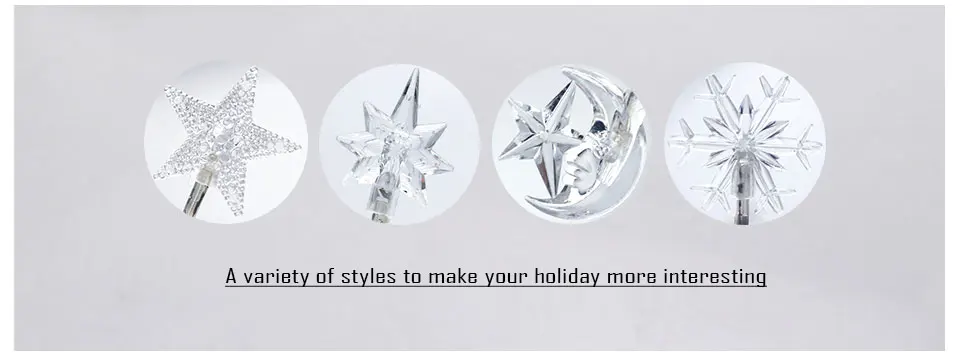 LED Holiday Light 4M 220V EU 110V US Plug Waterproof Fairy Star LED String Light for Home Party Holiday Christmas Decor (12)