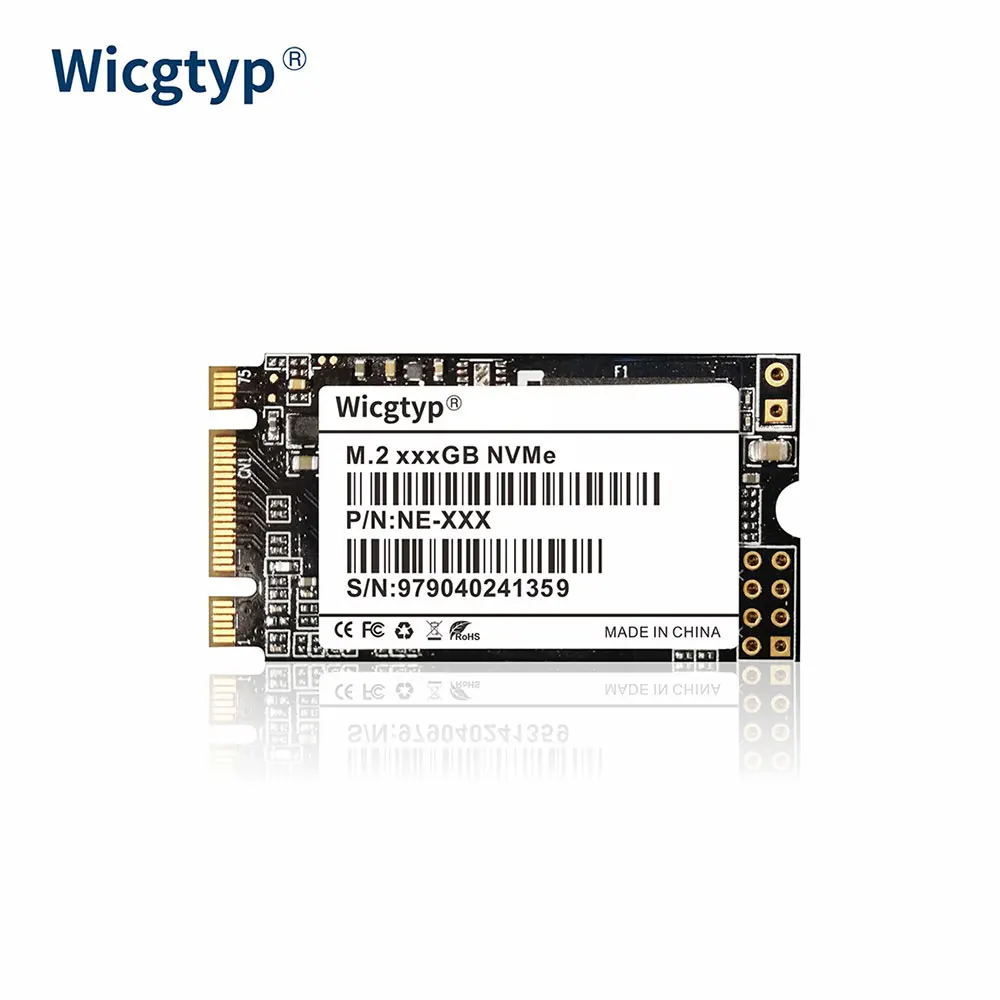 Wicgtyp M.2 PCIE NVME 22*42 SSD 512 Гб Твердотельный накопитель для ноутбука Настольные твердотельные накопители для DELL для ASUS для ACER 480 ГБ