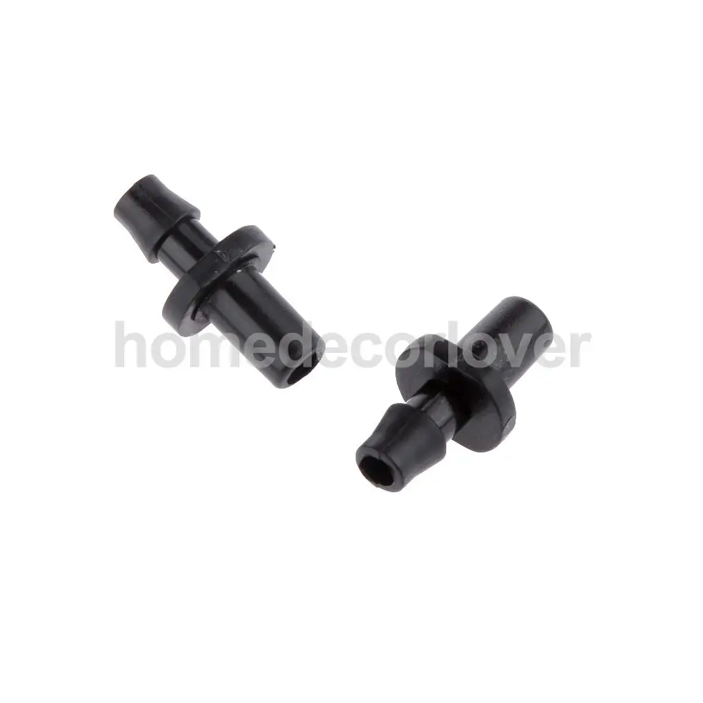 50x 1/4 Inch Plastic Hose Drip Nozzle fitting for Agricultural Garden