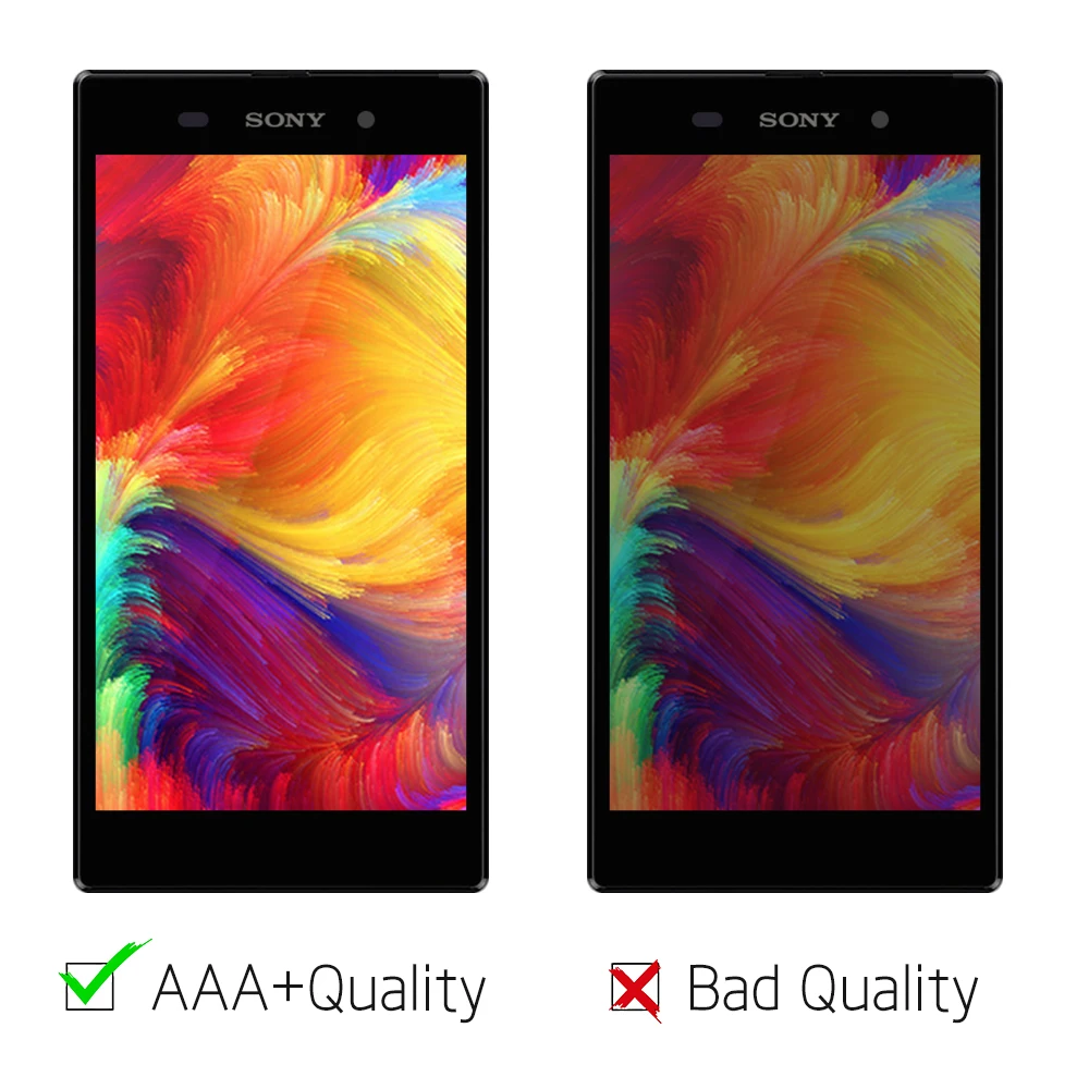 5 0 &quotдля Sony Xperia Z1 ЖК дисплей сенсорный экран для L39 L39H C6902 C6903 C6906 C6943 дигитайзер