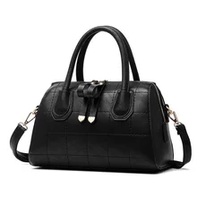 Fashion Luxury Barrel shaped Bag 2016 New Designer Chequer Bag Classic Plaid font b Handbag b