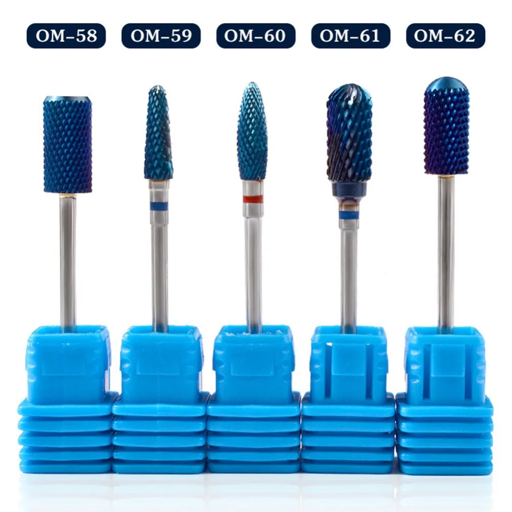 Buy Blue Tungsten Carbide Burrs Nano Coating Drill Bit