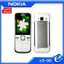 C5-00 Nokia C5 00 разблокированный 3g мобильный телефон 3.2MP камера gps Bluetooth FM мобильные телефоны