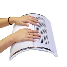 Дизайн ногтей всасывающий пылесборник 3 вентилятора УФ гель лак Совет пылесборник ногтей салонный инструмент пылесос маникюрный аппарат 1D7