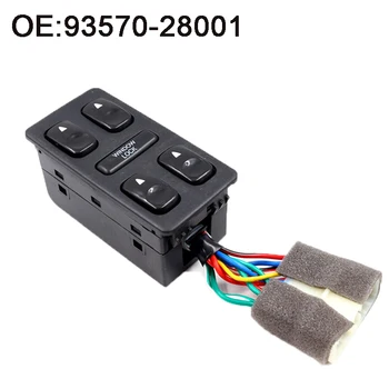

Front Left Driver Side Electric Power Master Window Switch For 1992 1993 1994 Hyundai Elantra Galloper 93570-28001 9357028001