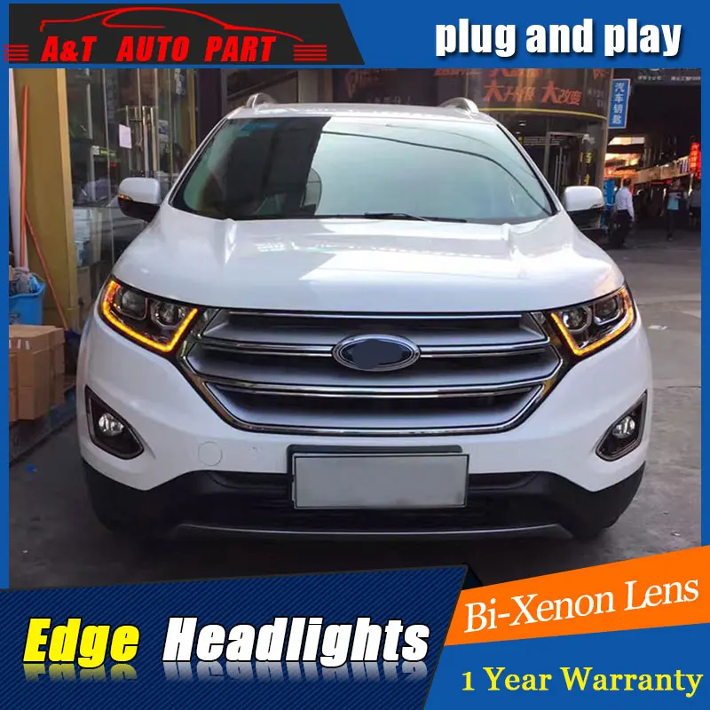 new head light car Styling LED Head Lamp for Ford Edge led headlights
