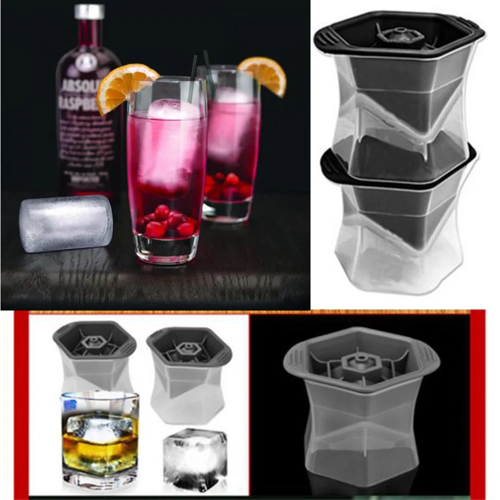 

Sphere Ice Molds with Tight Silicone Seal Perfect Square Rectangle Cylinder Ice Cube Ice Ball Makers for dinner parties#10