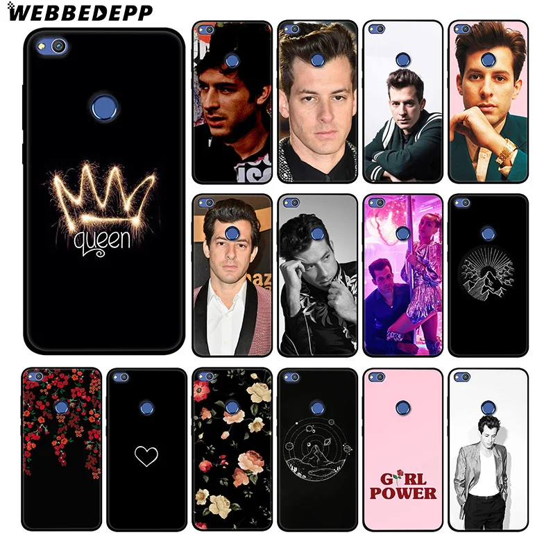 WEBBEDEPP Mark Ronson Rose Soft Silicone Case for Huawei Honor Mate 20 10 8X 8C 8 6A 7A 7X 7C Lite Pro TPU |
