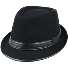 Зима ретро модные мужские и женские Широкими Полями Фетровая шляпа Джаз шапки Flat Top Hat Gorras шерстяного фетра краткое Стиль шляпа chapeu