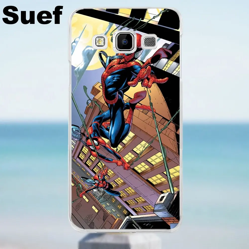 Suef мягкий термополиуретановый чехол для телефона на заказ Marvel Comics Человек паук