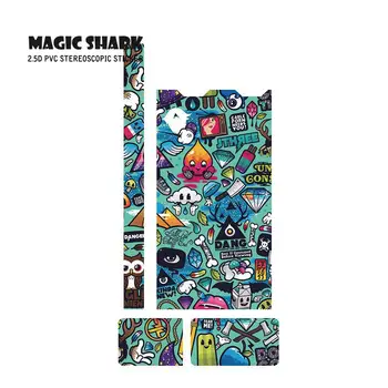 

Magic Shark Cute Zombie Flag Superman Stereo Sticker for Juul Printing Case Film Sticker Skin For Juul Cover