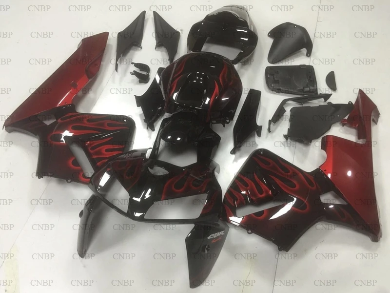 

for Honda CBR600RR 2006 Abs Fairing for Honda CBR600RR 2005 - 2006 Black Red Frame Motorcycle Fairing CBR 600 RR 06 Fairing