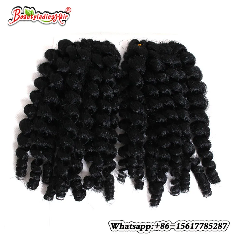 Пряди из синтетических волос 4 шт.|wand curl|afro twistafro crochet |