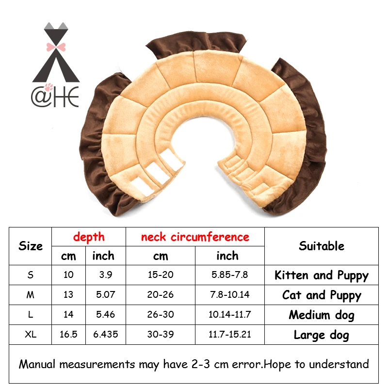 HE ошейник в форме льва для собак и кошек, защитное кольцо для заживления РАН, медицинский ошейник для щенка, котенка, собаки, чихуахуа, шейный чехол