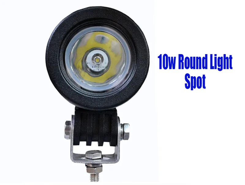 6 auto parts led work light 10w led driving light 10watt mini led work light for boat motorcycle 2 Inch 10W Spot LED Light Offroad Round Work Lamp For Truck 4WD ATV 4X4 with 