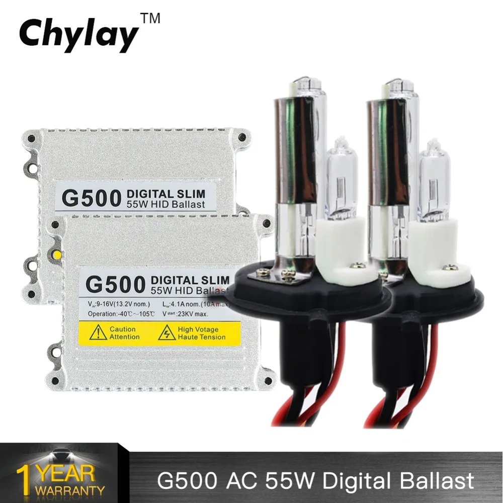 

One Set H4 Xenon Bulb Kit AC 55W Digital Ballast HID Xenon Conversion Kit H4 with Halogen Lamp Headlight 4300k 5000k 6000k 8000k