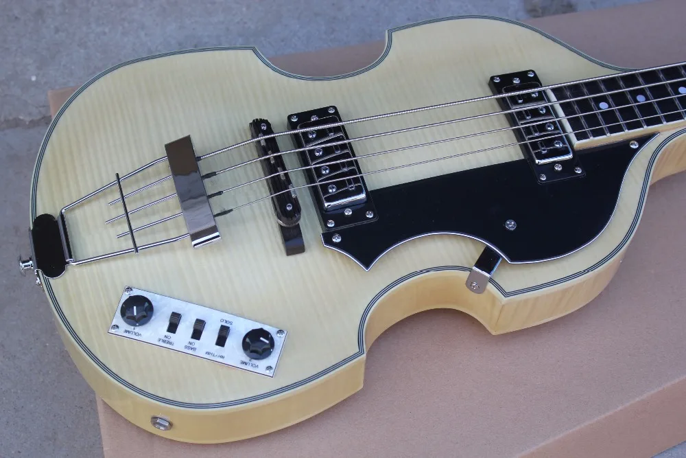 Free Shipping Factory custom shop High Quality Hofner Violin bass 4