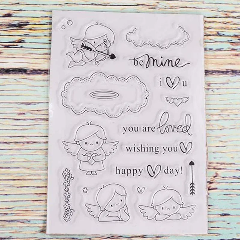you are loved Transparent clear stamp for DIY Scrapbooking/Card Making/Kids Christmas Fun Decoration Supplies | Канцтовары для