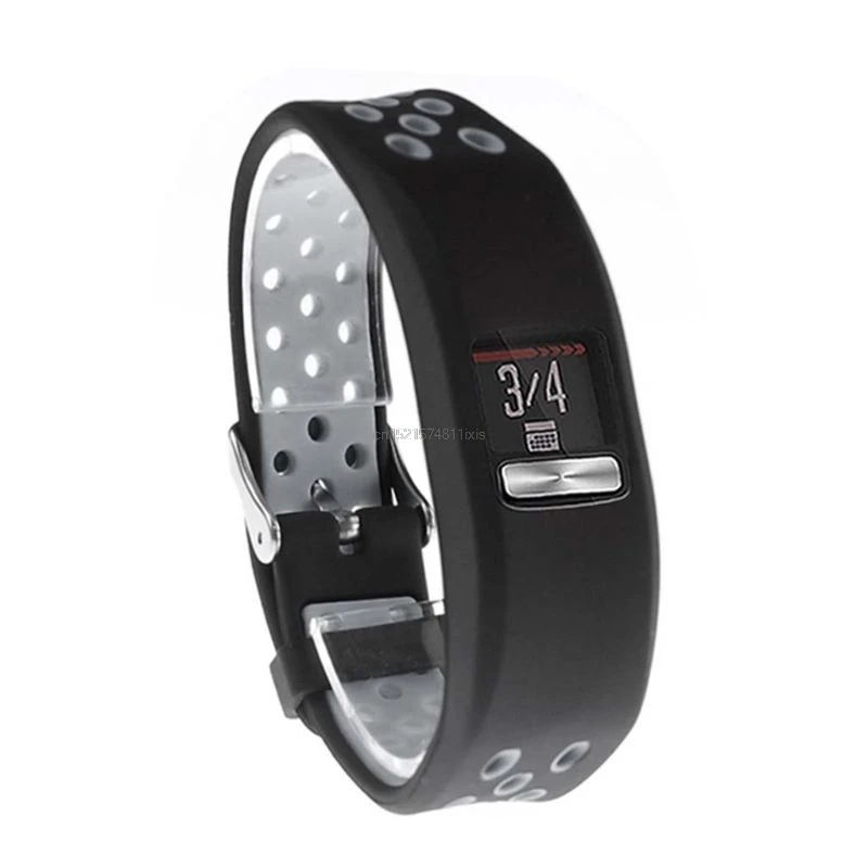 Силиконовый браслет для Garmin vivofit 4 сменный ремешок спортивные часы