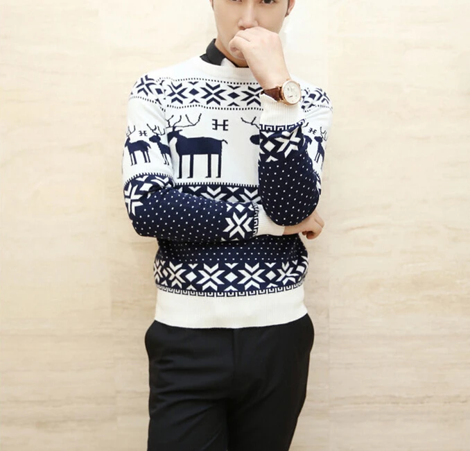 deer sweater men