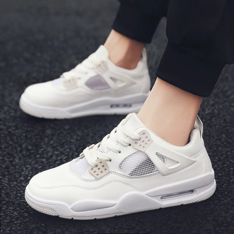 

Spring and autumn new air cushion bottom sports shoes men's shoes casual students increase shoes